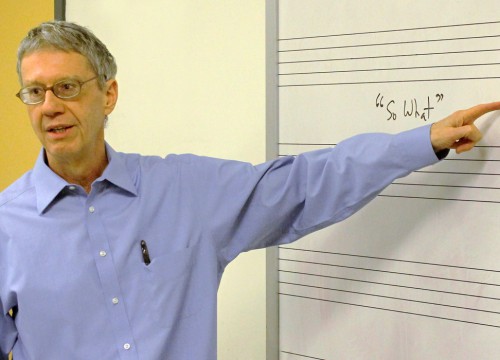 Faculty member, Henry Martin