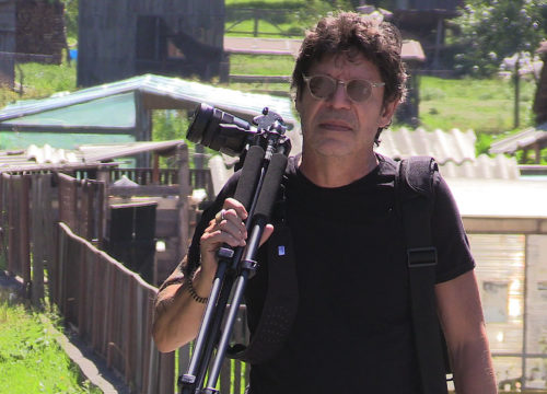 Pictured: Videographer and Professor, Edin Velez.