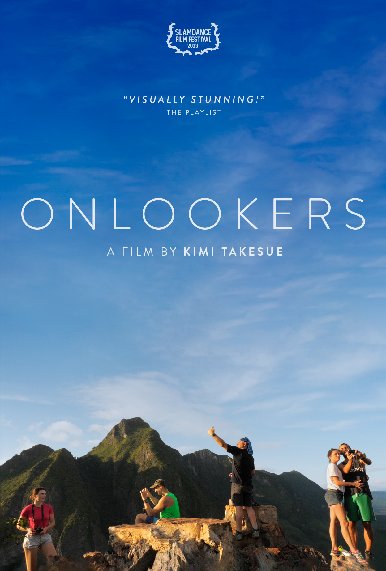 Pictured: the poster for Onlookers