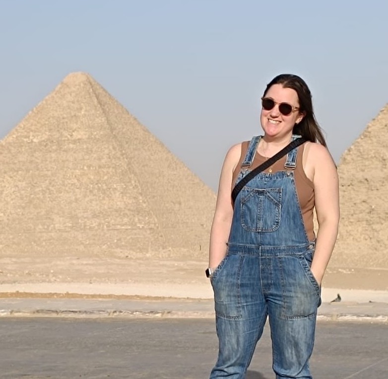 Pictured: Dr. Seggerman in Egypt